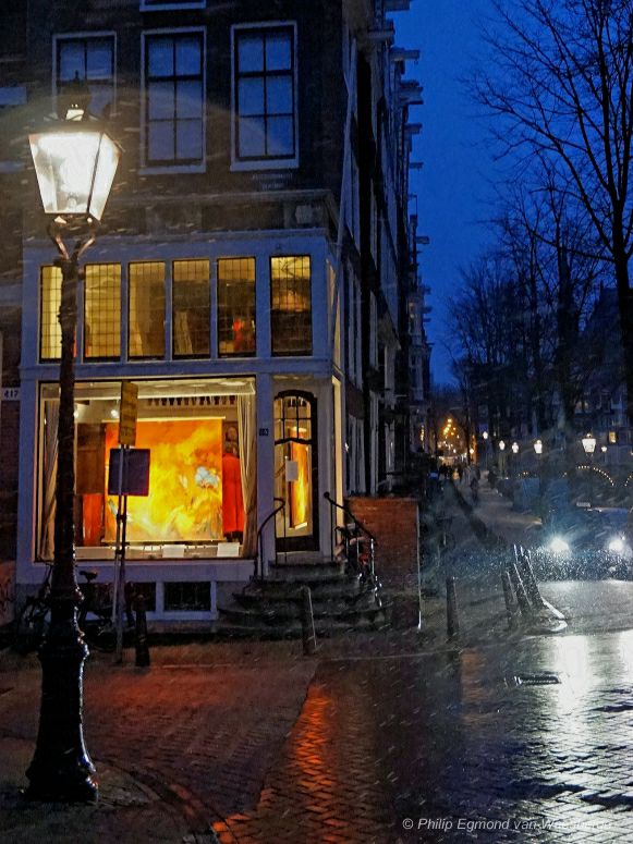 Kunstschilder Rini Antonissen expositie keizersgracht Amsterdam