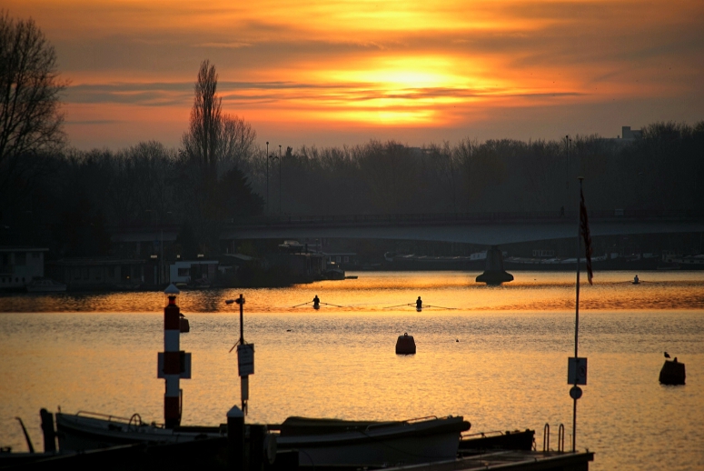 Rivier de Amstel Amsterdam