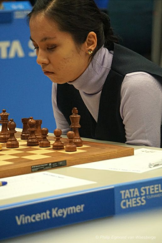 Dinara Saduakassova - Grootmeester - Toernooi Tata Steel